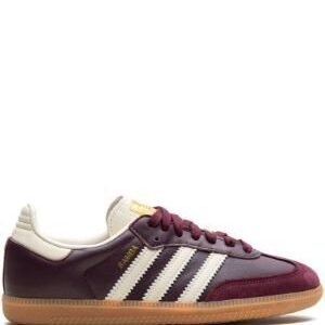 Adidas Samba OG Maroon Gold Metallic