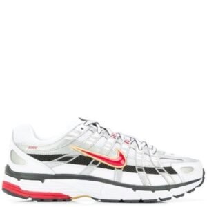 NIKE P-6000 PLATINUM VARSITY RED