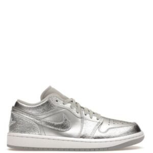 AIR JORDAN 1 LOW SE METALIC SILVER